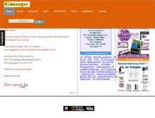 Tablet Screenshot of himasagar.com